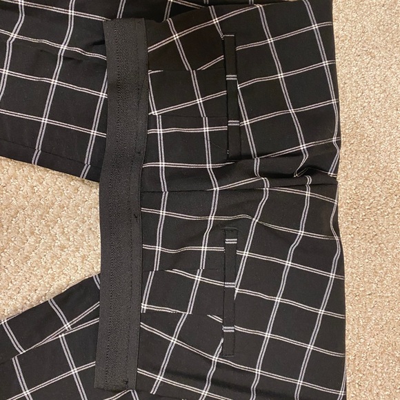 Black checkered trousers - Picture 3 of 4
